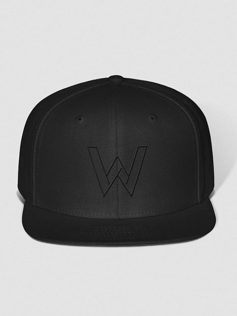 W Hat Black product image (1)