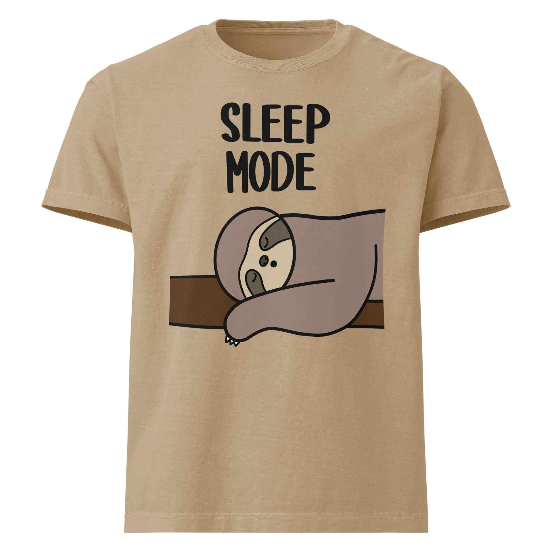 Sleep mode Sloth Oversized Tee product image (2)