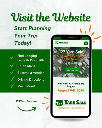 Can you believe it's only 1️⃣6️⃣7️⃣ days until this year's #127YardSale begins? 🤯

How will you participate this year?

Shopp...