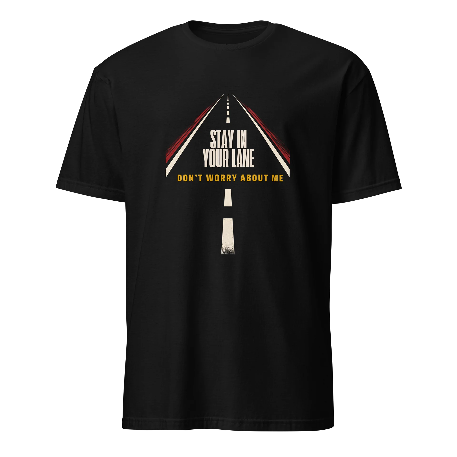 STAY IN YOUR LANE STATEMENT GRAPHIC TEE product image (1)