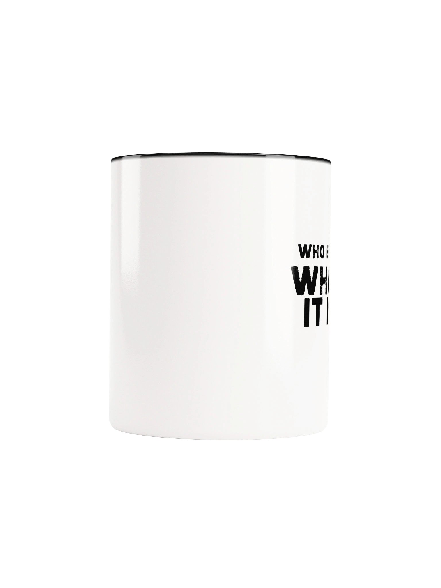 Minimal Black Ceramic Mug with Color Inside product image (9)