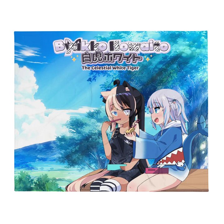 Throw Blanket - Byakko x Gura Edition product image (2)