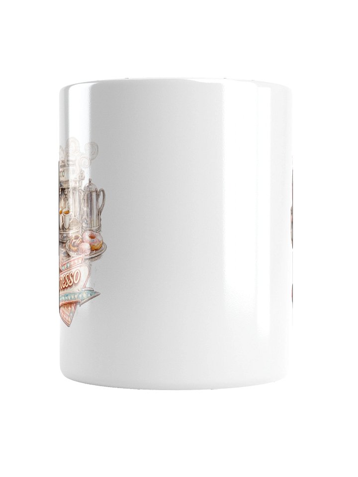 1950's Diner Espresso Ceramic Mug product image (5)