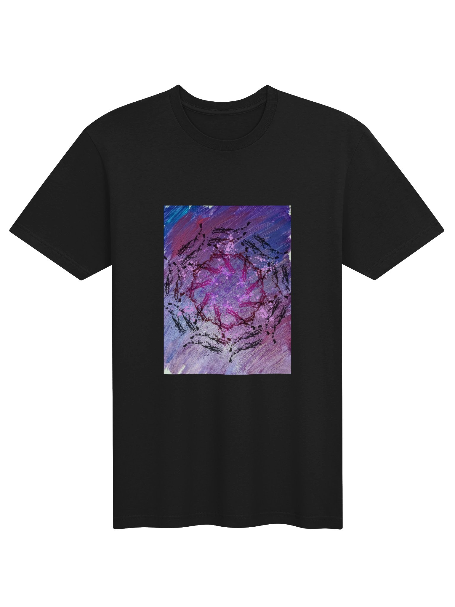 Violet Singularity Supersoft Crewneck Tee product image (1)