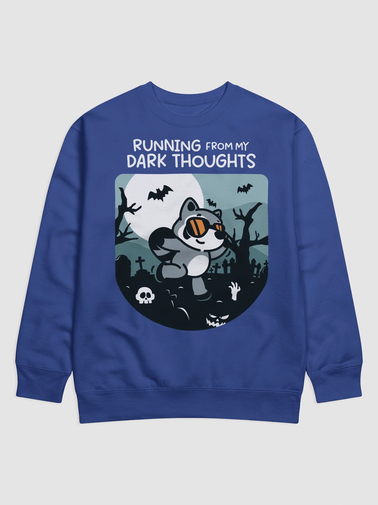 Running From My Dark Thoughts Pullover product image (1)