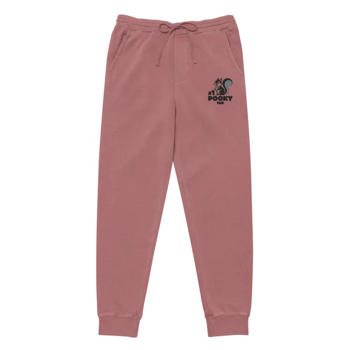 #1 Pooky Fan Embroidered Premium Joggers product image (2)