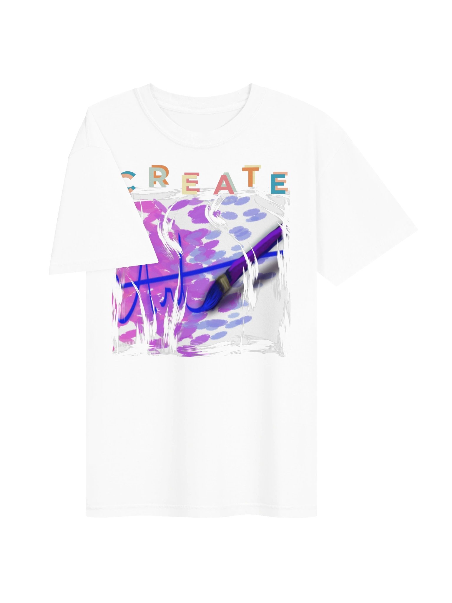 "Create Art" T-Shirt. Men's Comfort Colors Garment-Dyed Heavyweight T-Shirt product image (2)