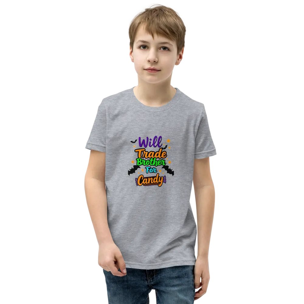 Will Trade Brother For Candy Youth T-shirt product image (1)