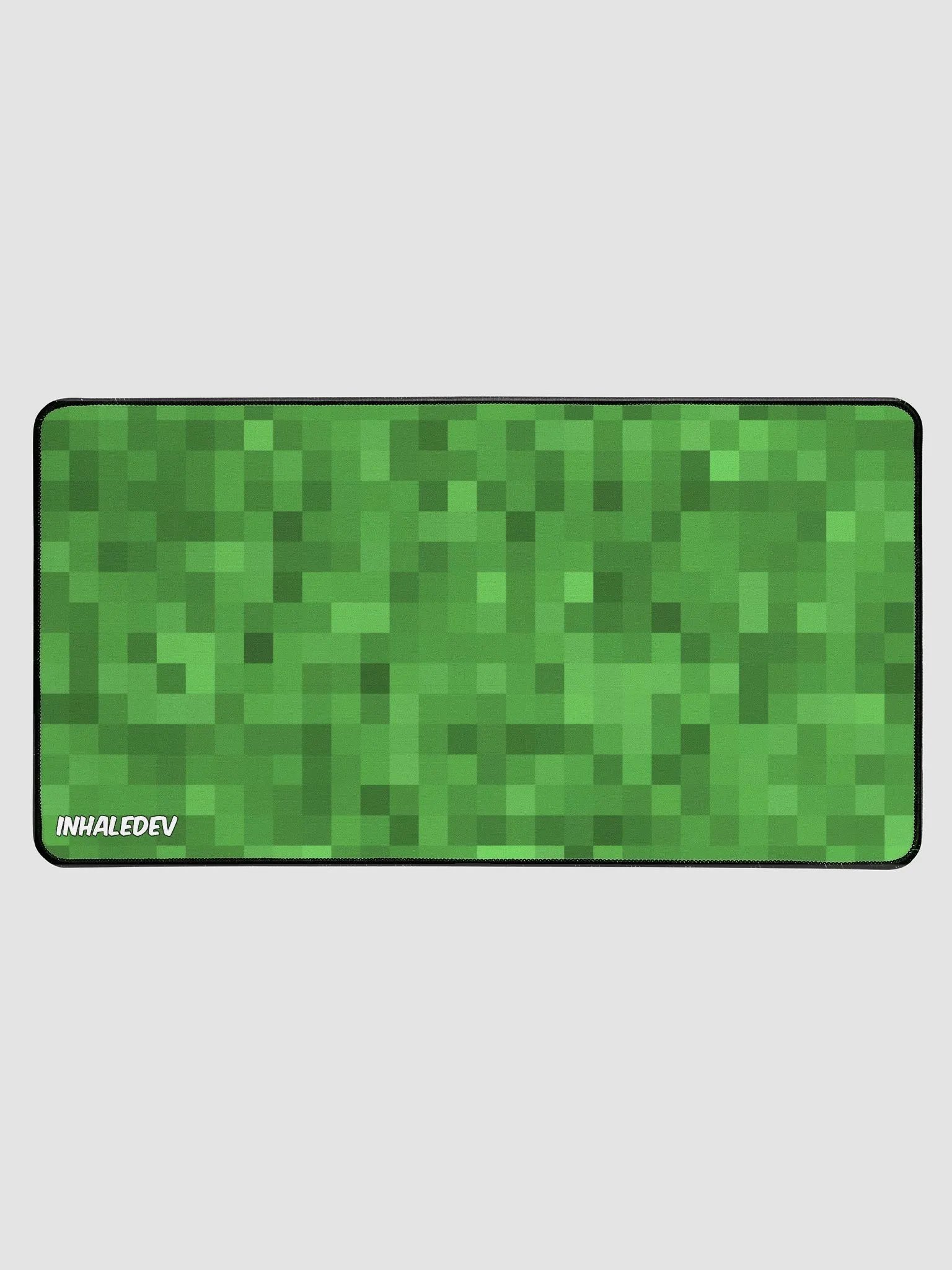 Green Pixel- Desk Mat product image (1)