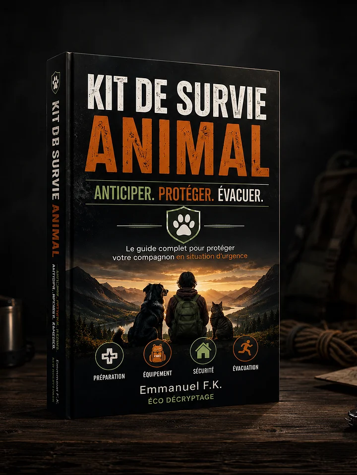🐾 KIT DE SURVIE ANIMAL - Le guide complet pour protéger votre compagnon en situation d'urgence product image (1)