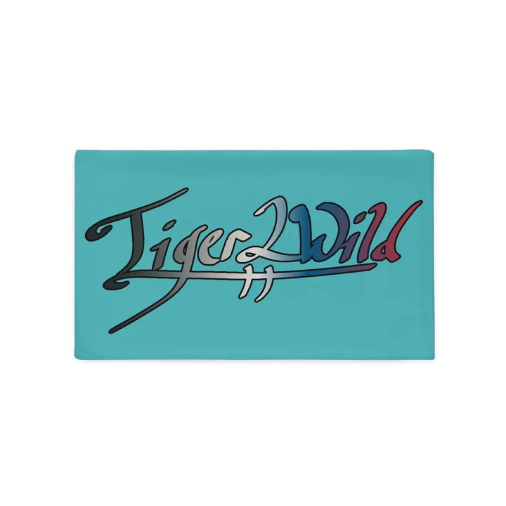 Tiger's Signature Pillowcases - Aqua product image (5)