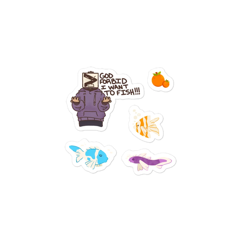 Orange x FCP: AMAZING Fishing Stickers! product image (1)