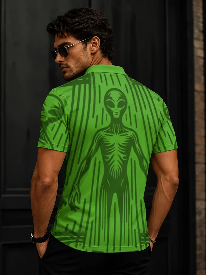 Signature GreenLightStop Alien Pulse Polo product image (2)