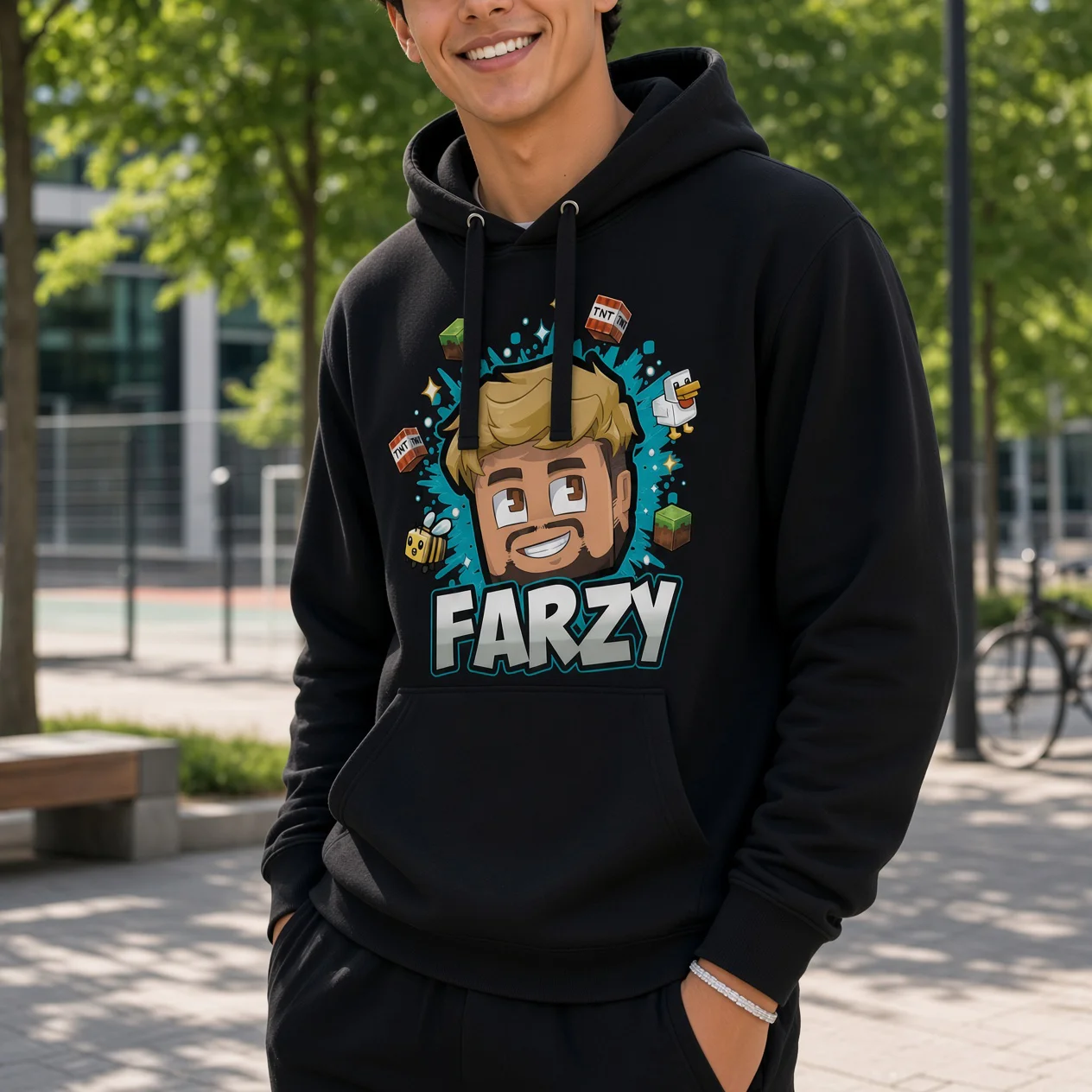 Farzy Splash! Hoodie alternate product image