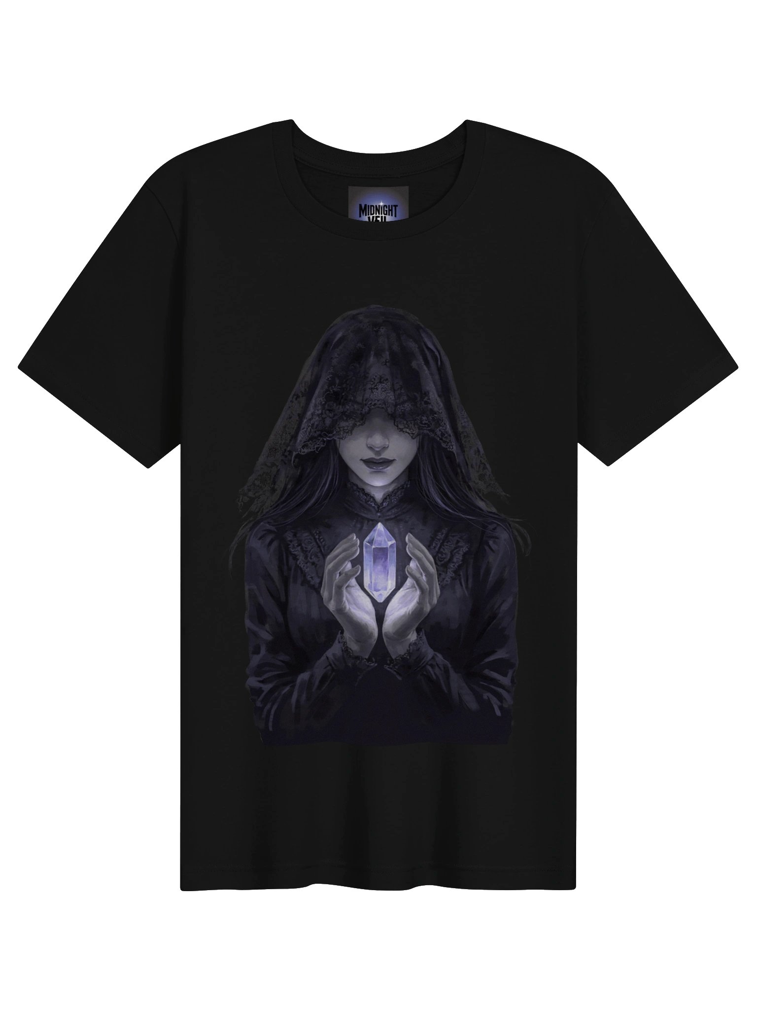 Midnight Veil Crystal Seer T-Shirt product image (7)