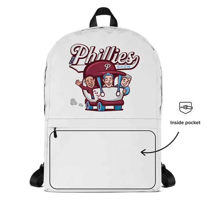 White Backpack product image (2)
