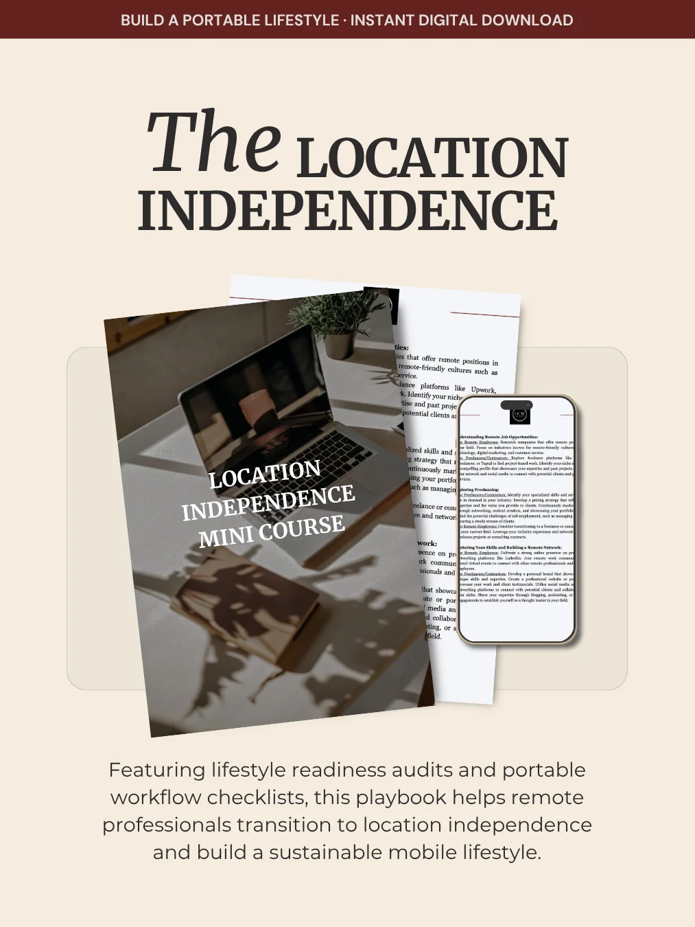 Location Independence Mini Course product image (1)