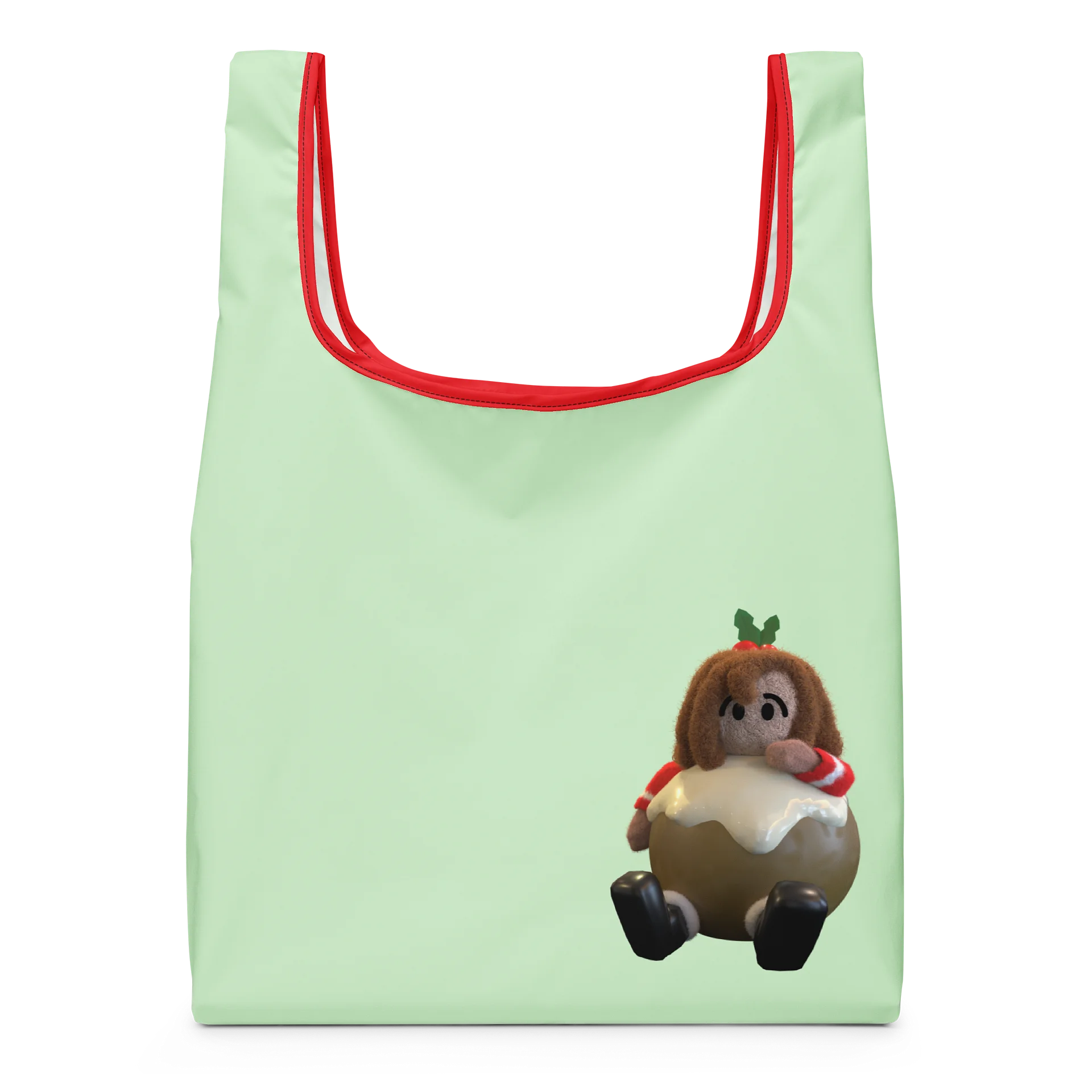 Christmas Pudding (Me!) Print Shopping Bag product image (1)