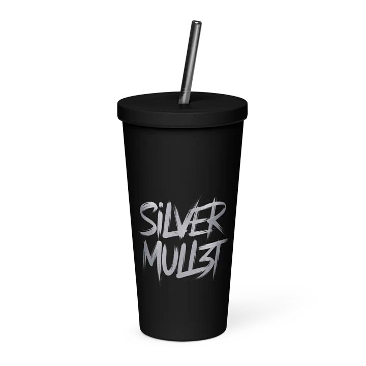 SILVERMULL3T TEXT INSULATED TUMBLER product image (1)