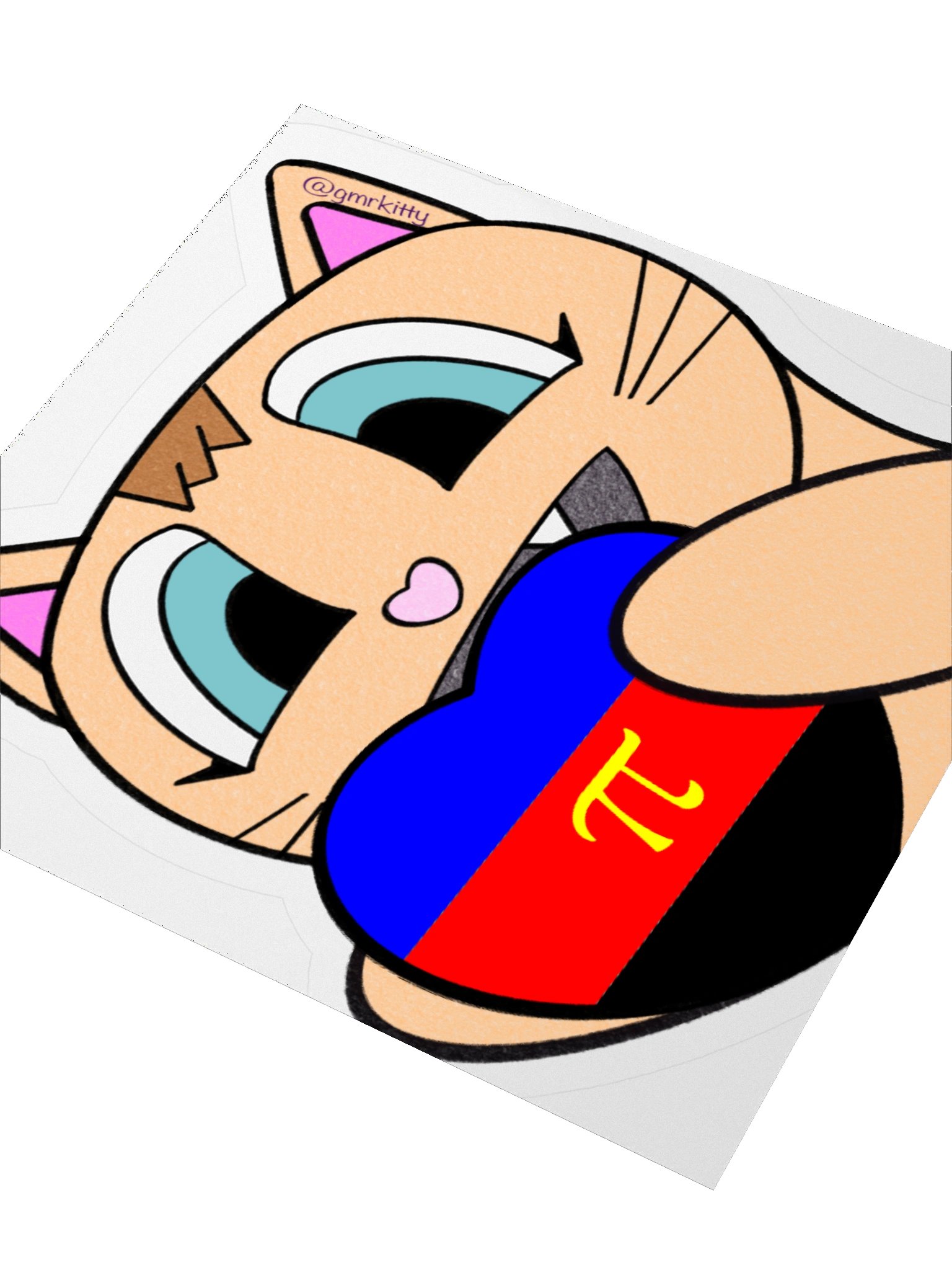 PolyA Pride Kitty Sticker product image (8)