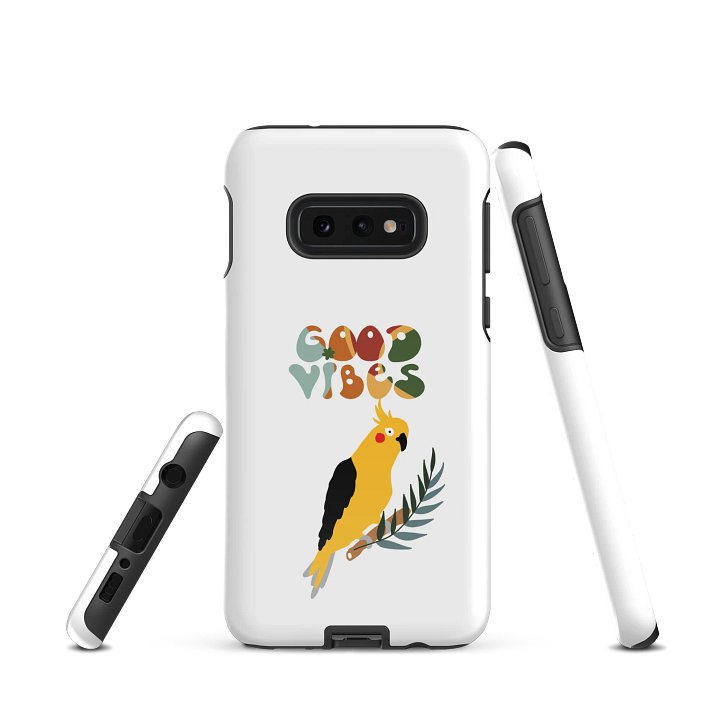Vibrant Parrot Good Vibes Samsung® Tough Case product image (3)