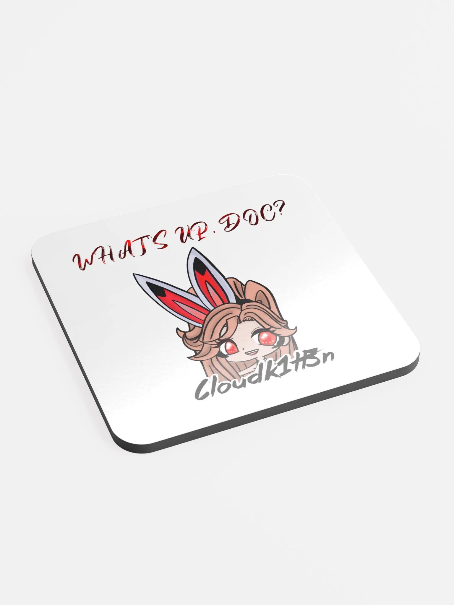 Whats Up Doc? Battle Bunny Chibi Coaster product image (2)