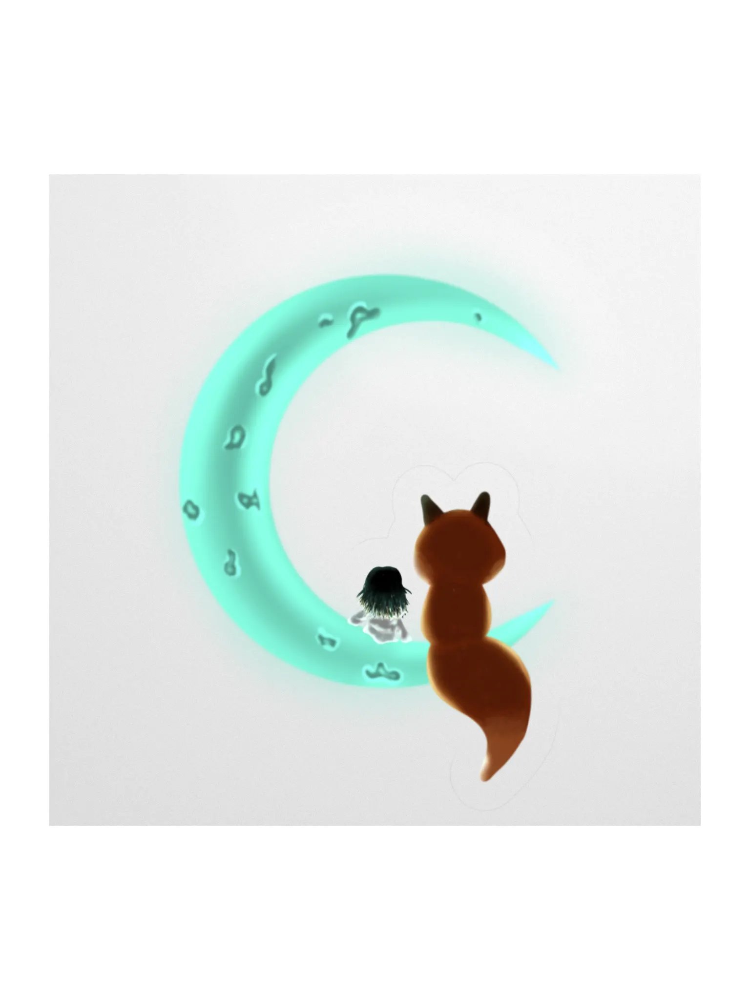 Autocollant Foxmoon product image (1)