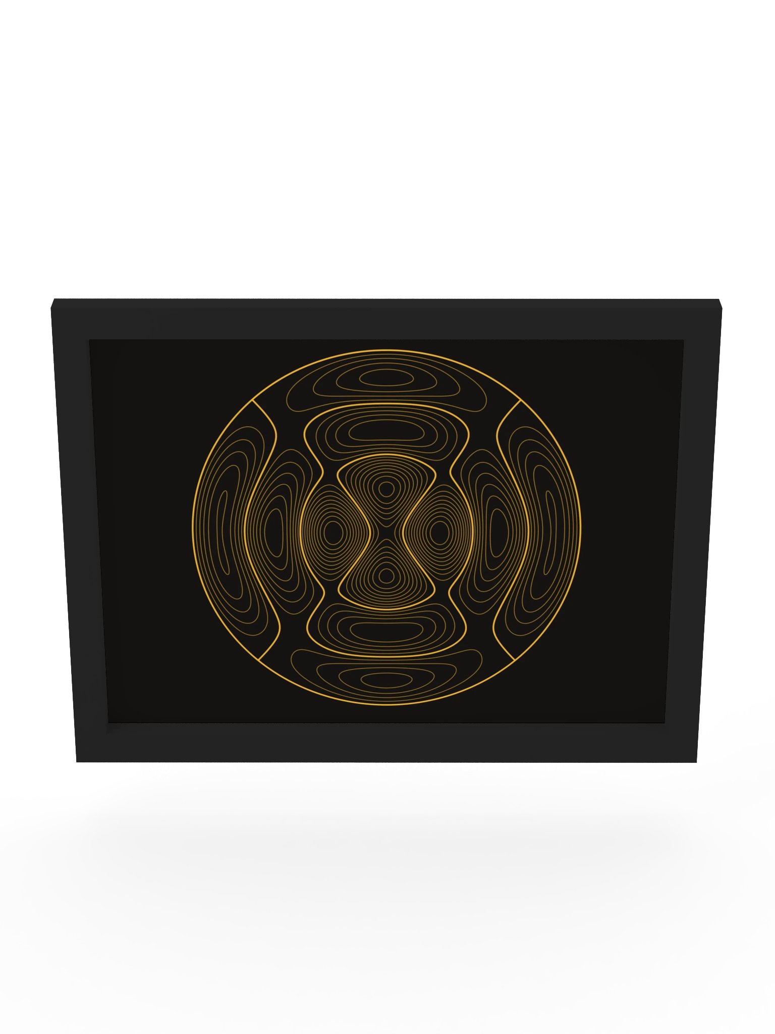 Heart · Lines Framed Poster product image (70)