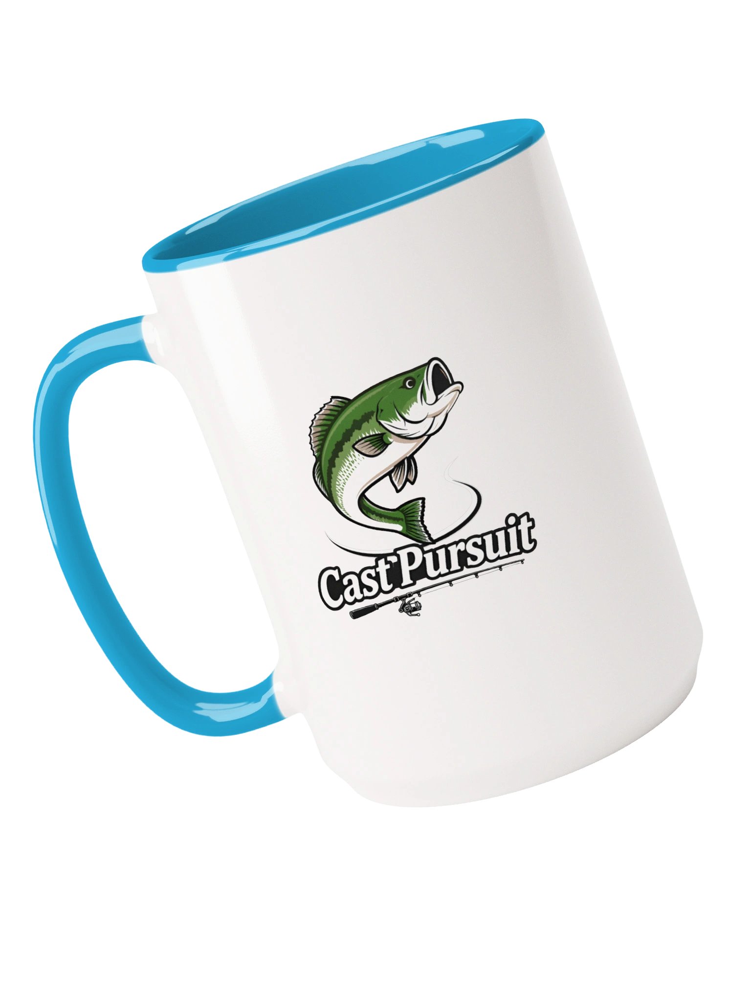 Ceramic 15 oz Mug: "I'm Not Anti-Social. I'm Pro-Fish." product image (4)