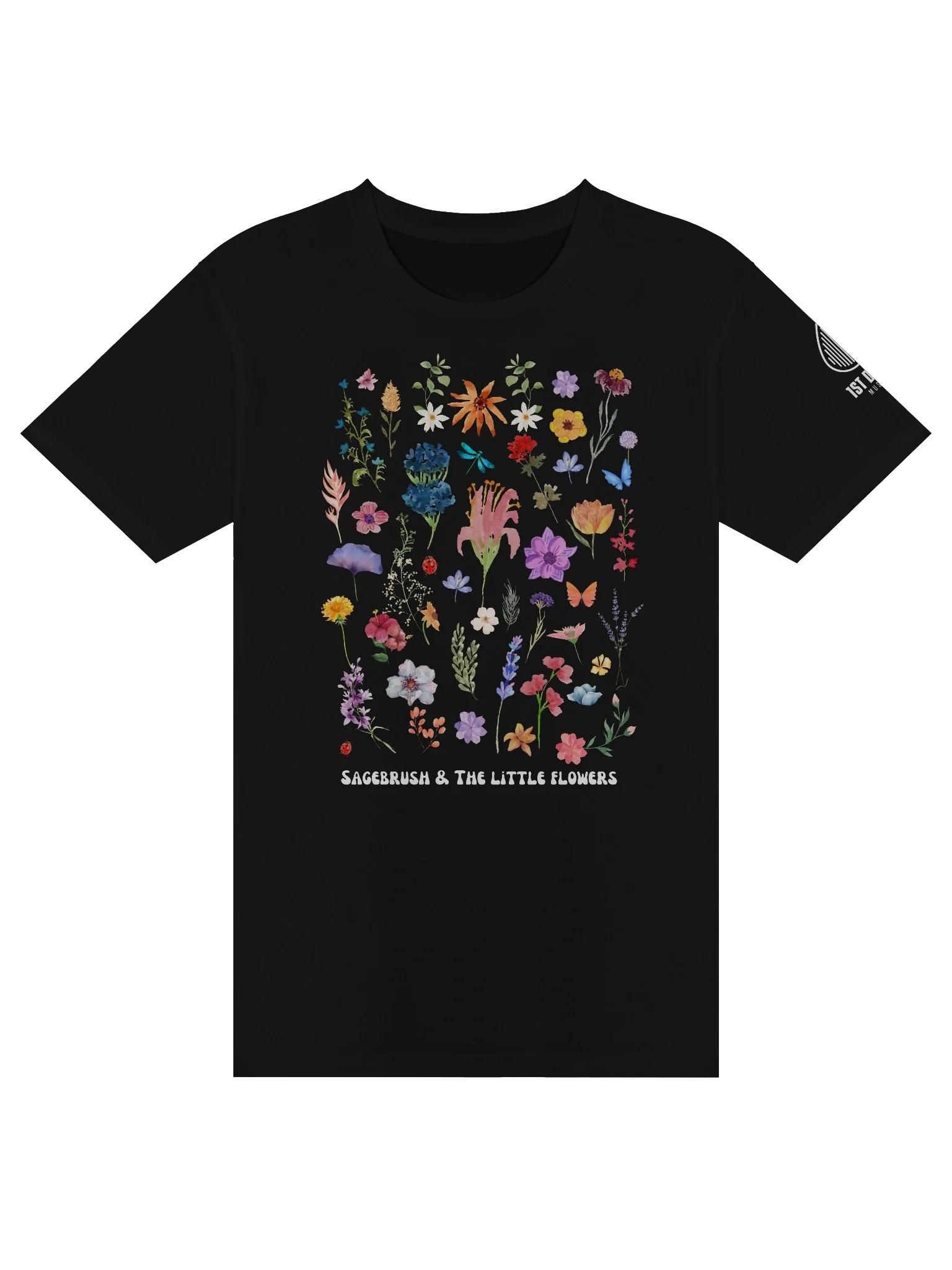 Sagebrush & The Little Flowers Blooms T-shirt — view 2