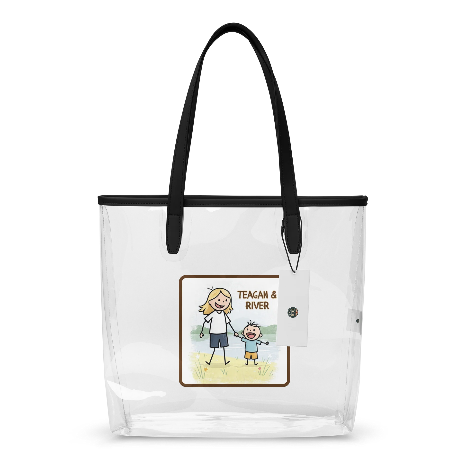 Teagan & River Clear Tote Bag product image (1)