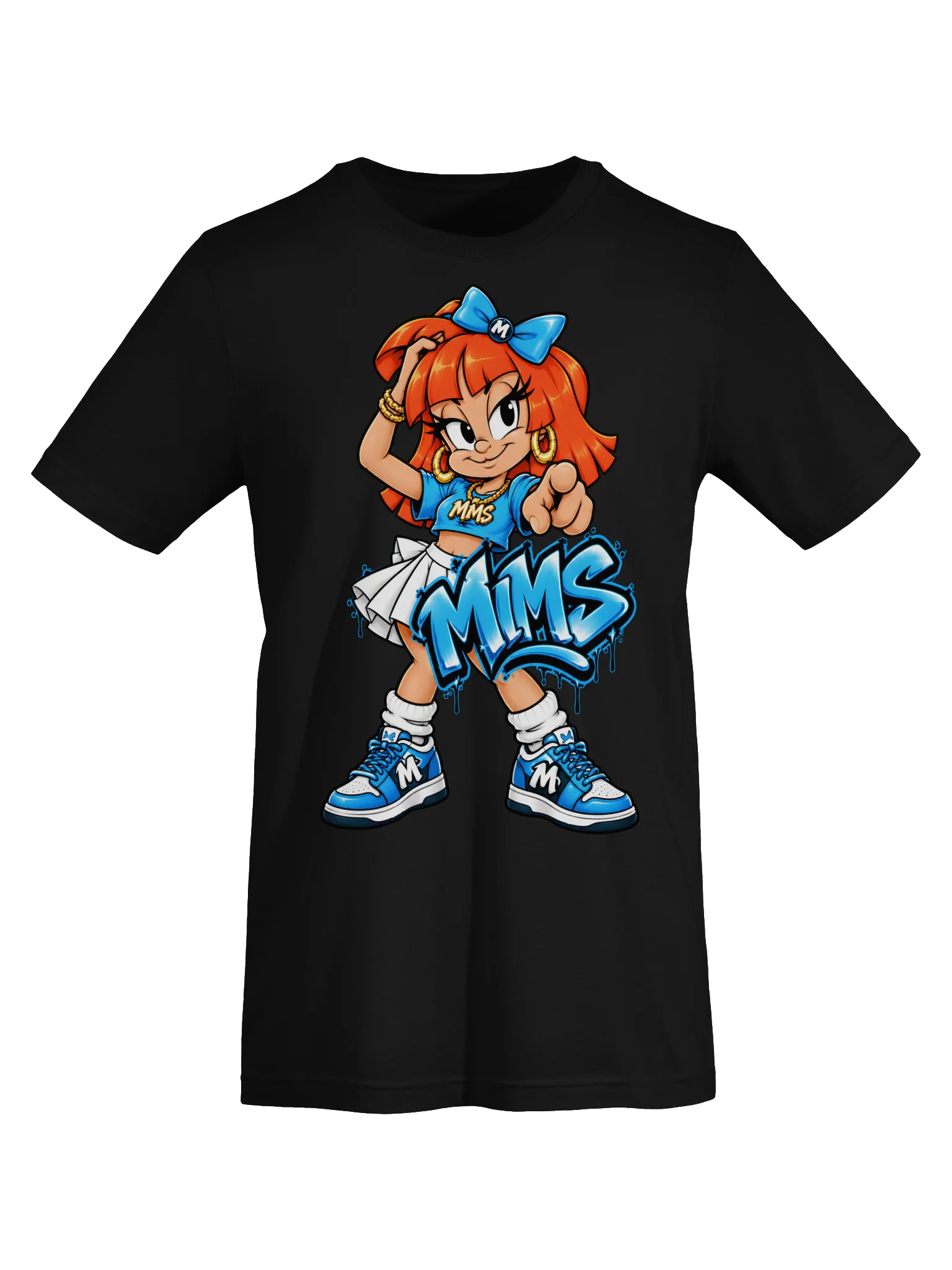 MMS Orange-Hair Anime Graphic Tee product image (28)