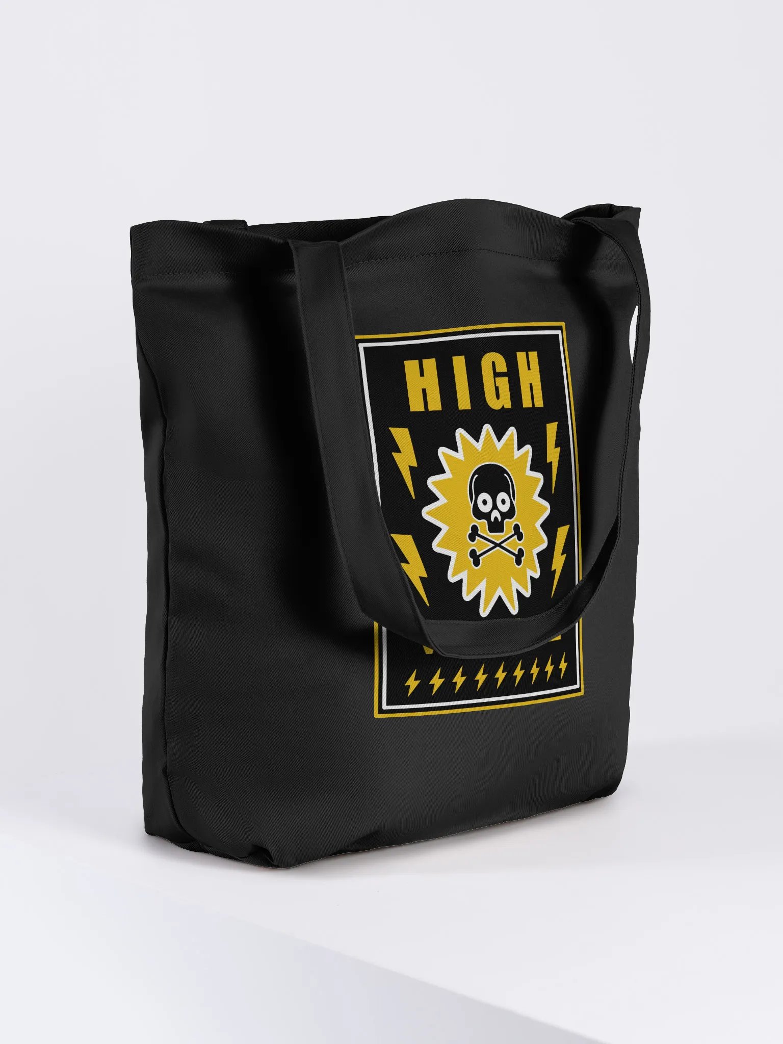 High Voltage Warning Eco Tote product image (7)