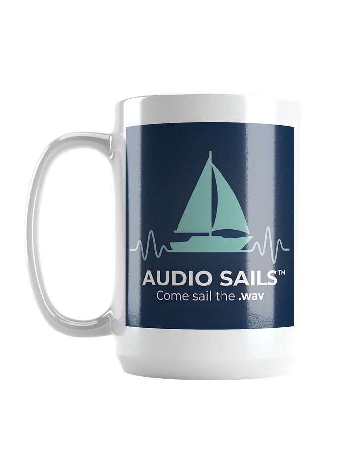 Audio Sails 'Come sail the .wav' Mug product image (1)