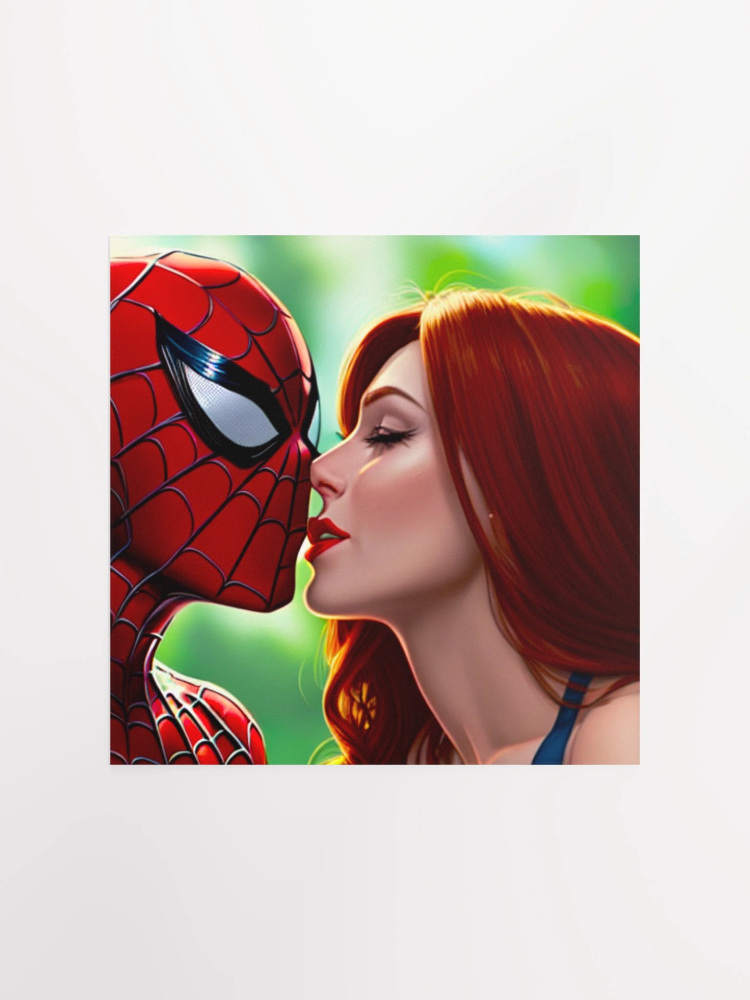Spidey's Kiss Enhanced Matte Poster product image (4)