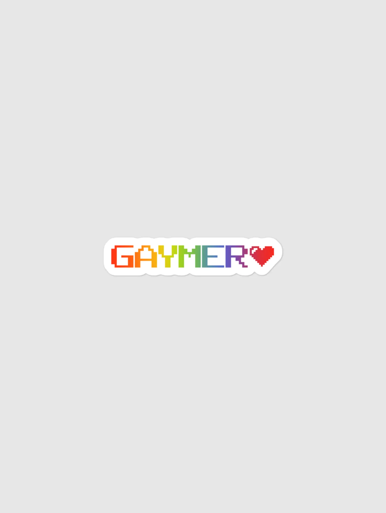 gaymer // sticker product image (1)