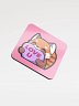 Love Hearts - Love U - Glossed Cork Coaster