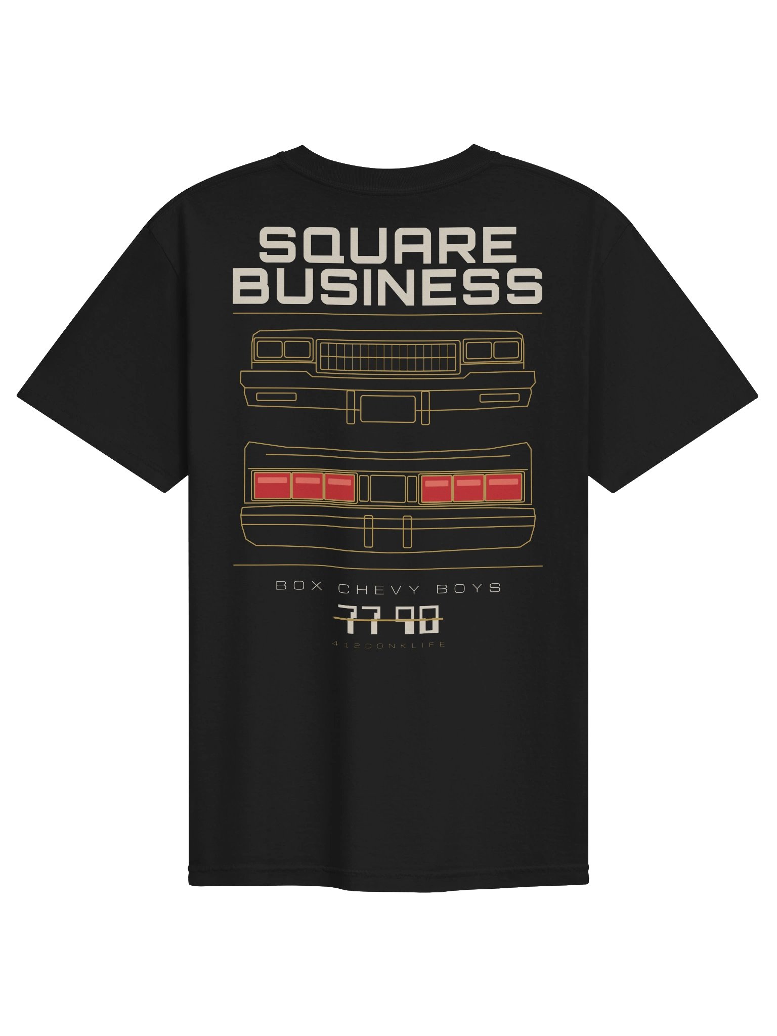 Square Business Tee | Box Chevy Boys product image (2)
