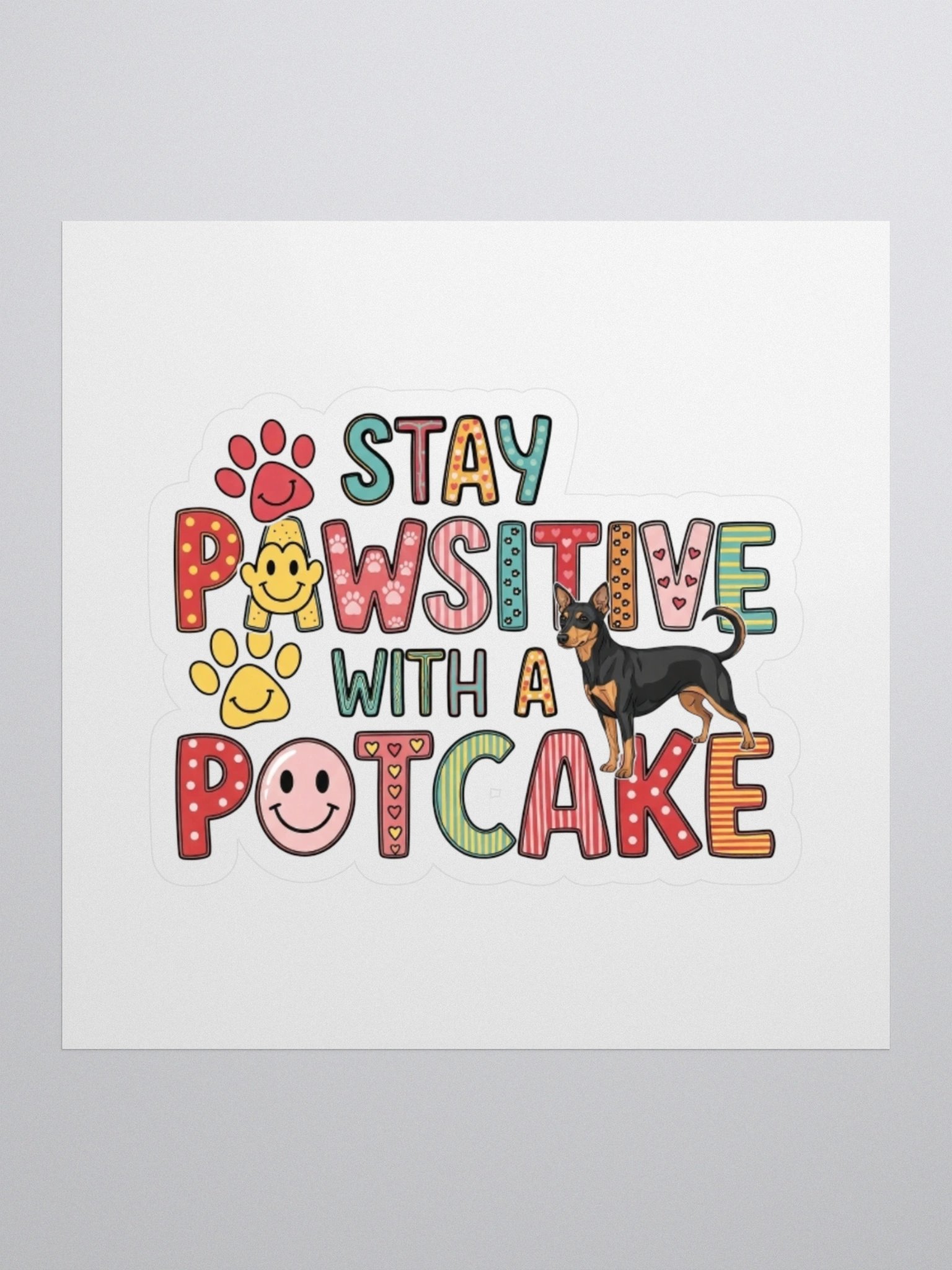 Potcake Sticker - Unique Rescue Dog product image (1)