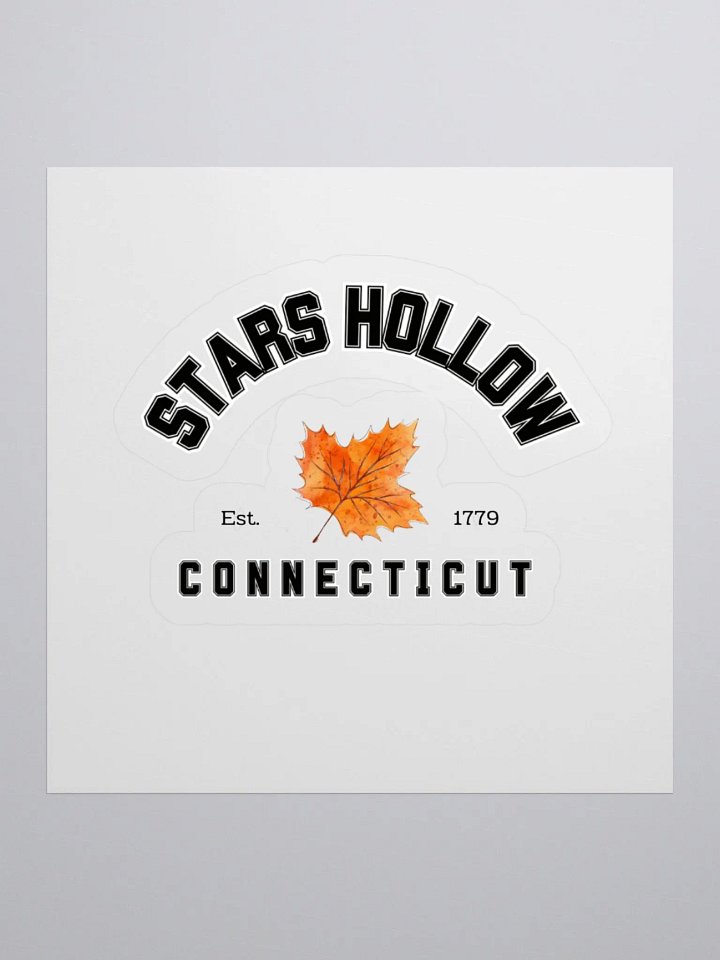 Stars Hollow Est. 1779 Connecticut - Sticker product image (1)