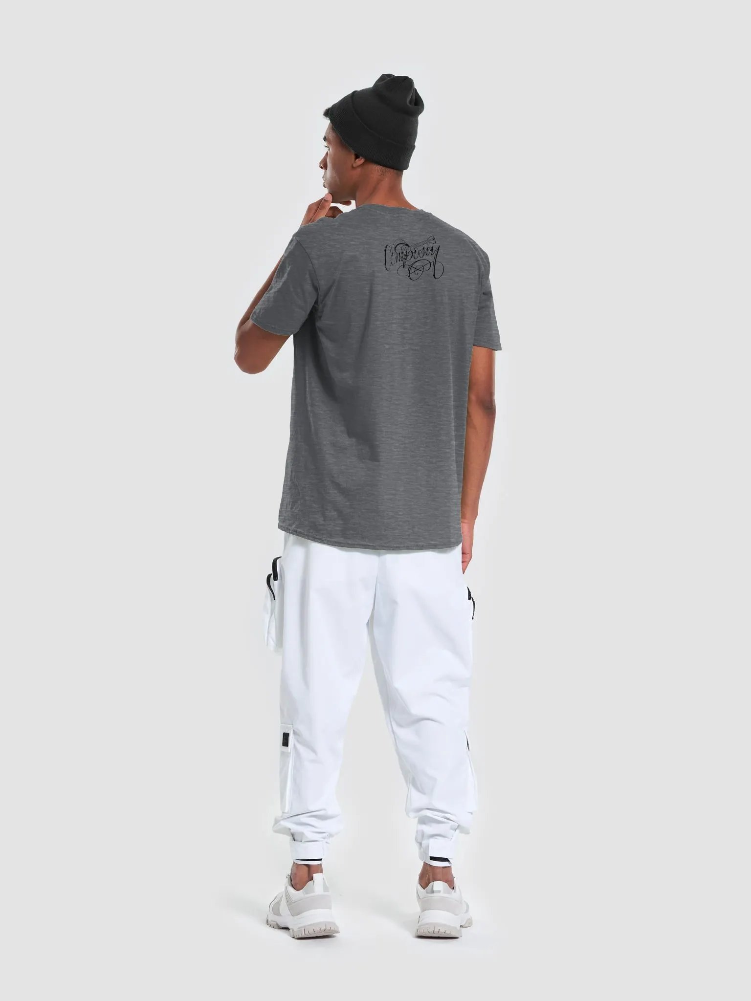 Glad To Be Me Grey Tee product image (6)