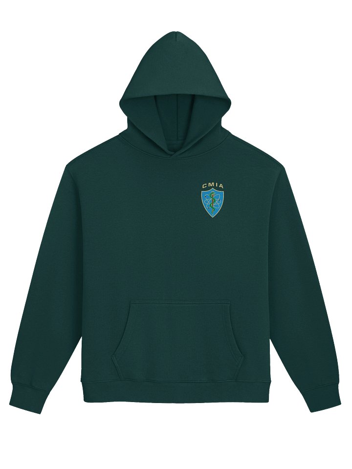 CMIA Dark Premium Hoody / Moss Map — Color Logo product image (3)