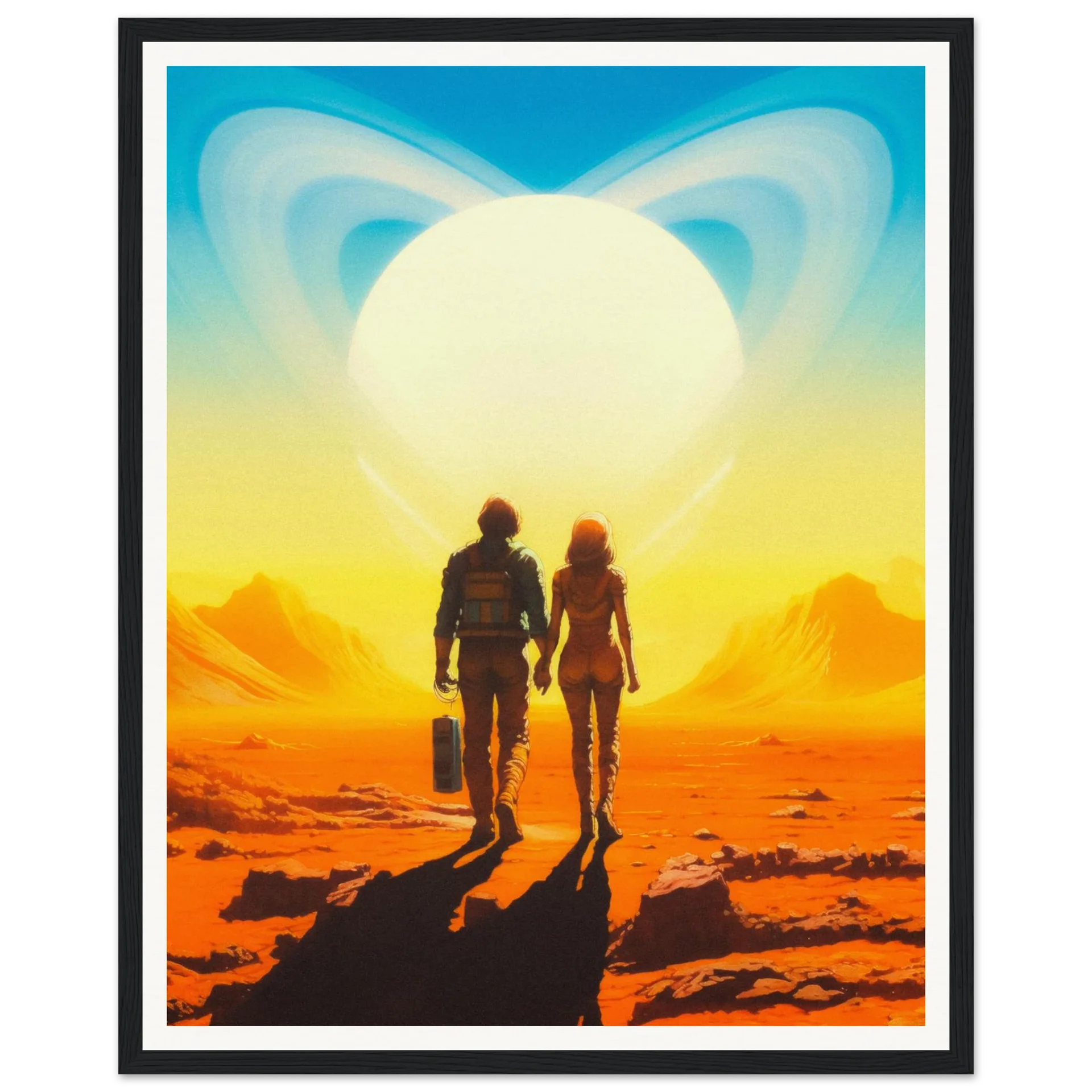 Saturn Love Wall Art