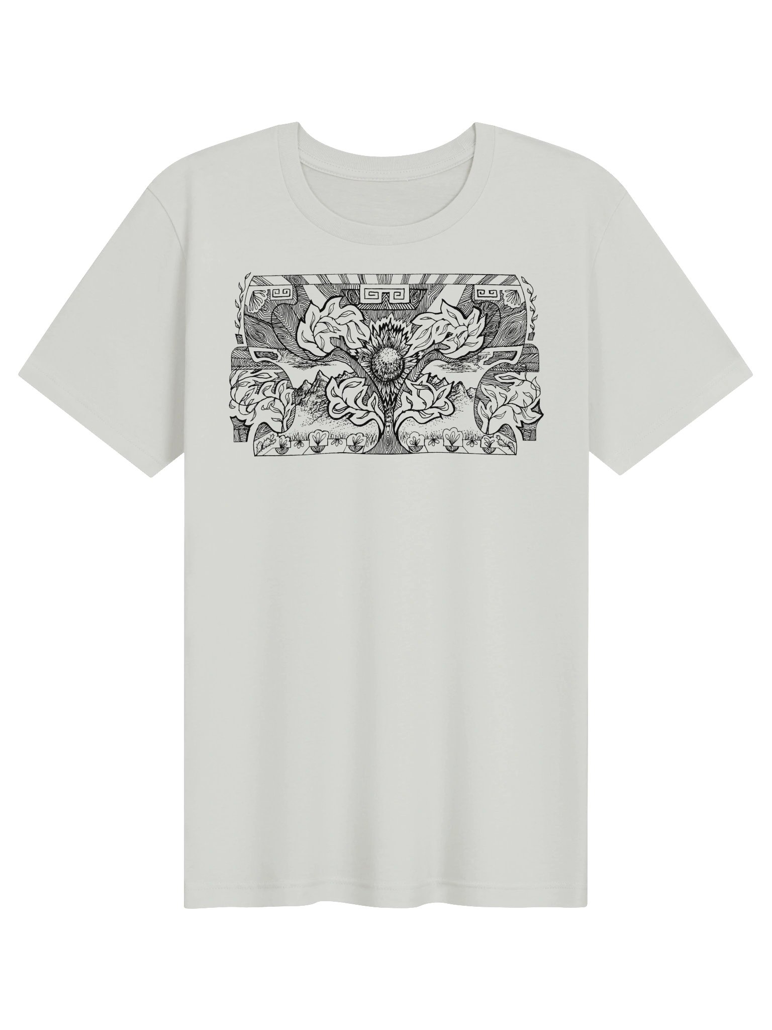 06JL3041 Sunflower Sunrise tee by Litchfield Studio product image (1)