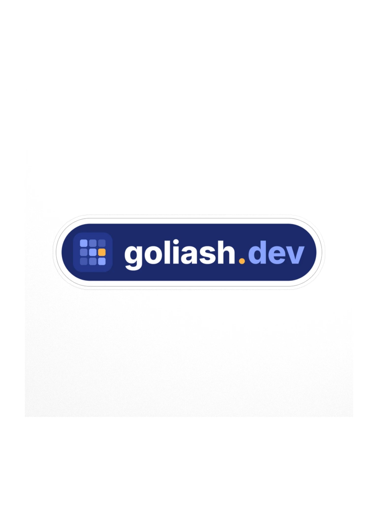 goliash.dev Sticker product image (1)