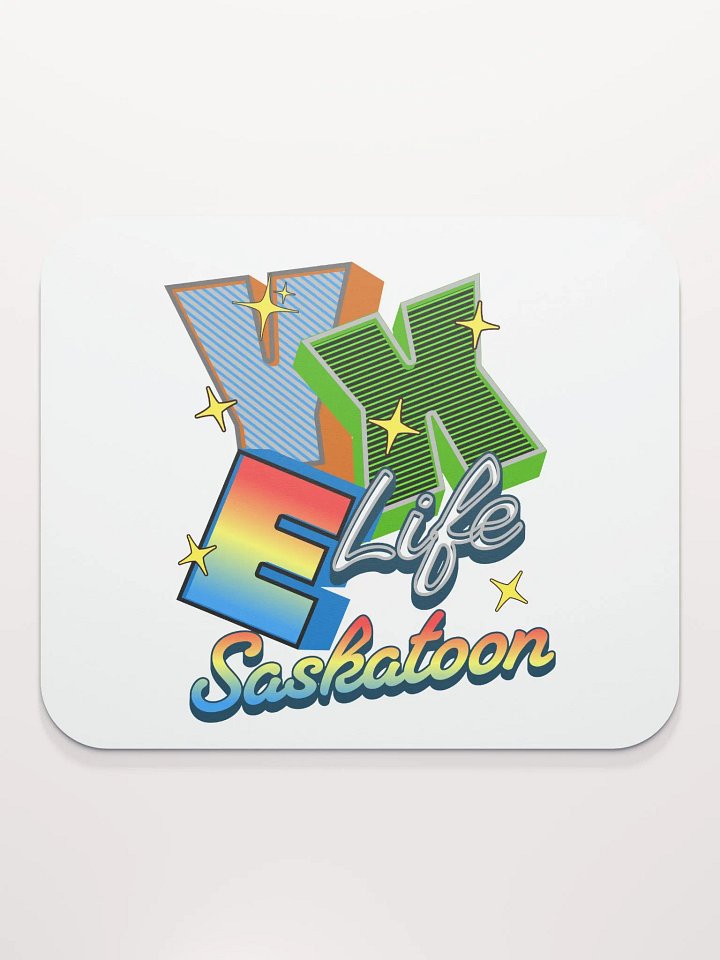 YXE Life Saskatoon Vibrant Mouse Pad product image (1)