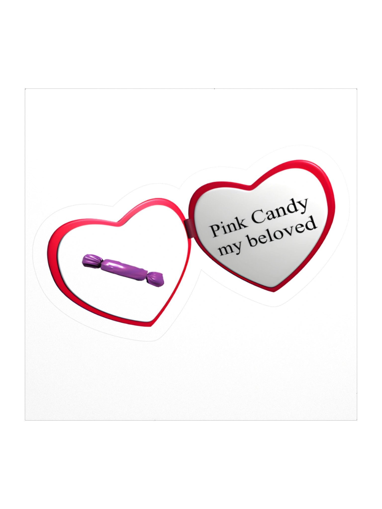 Pink Candy <3 Sticker product image (1)
