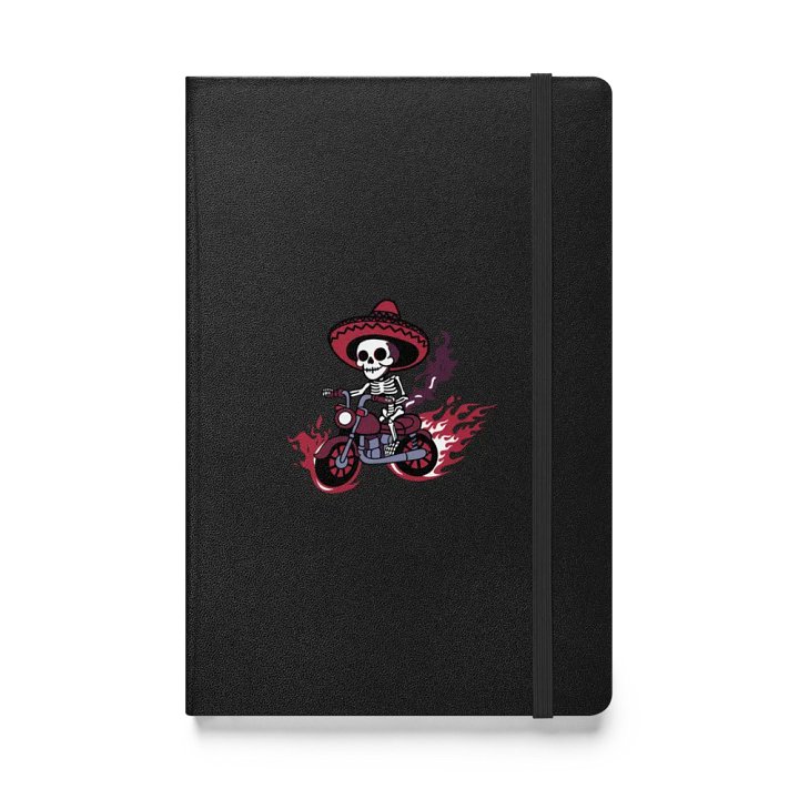 Bone to be Wild Hardcover Bound Lined Notebook product image (1)