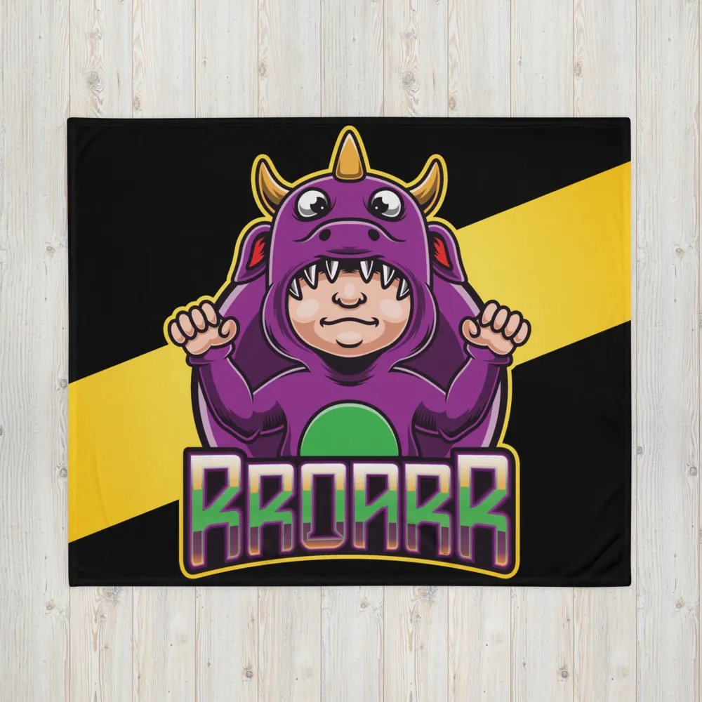 DinoKid Throw Blanket product image (4)