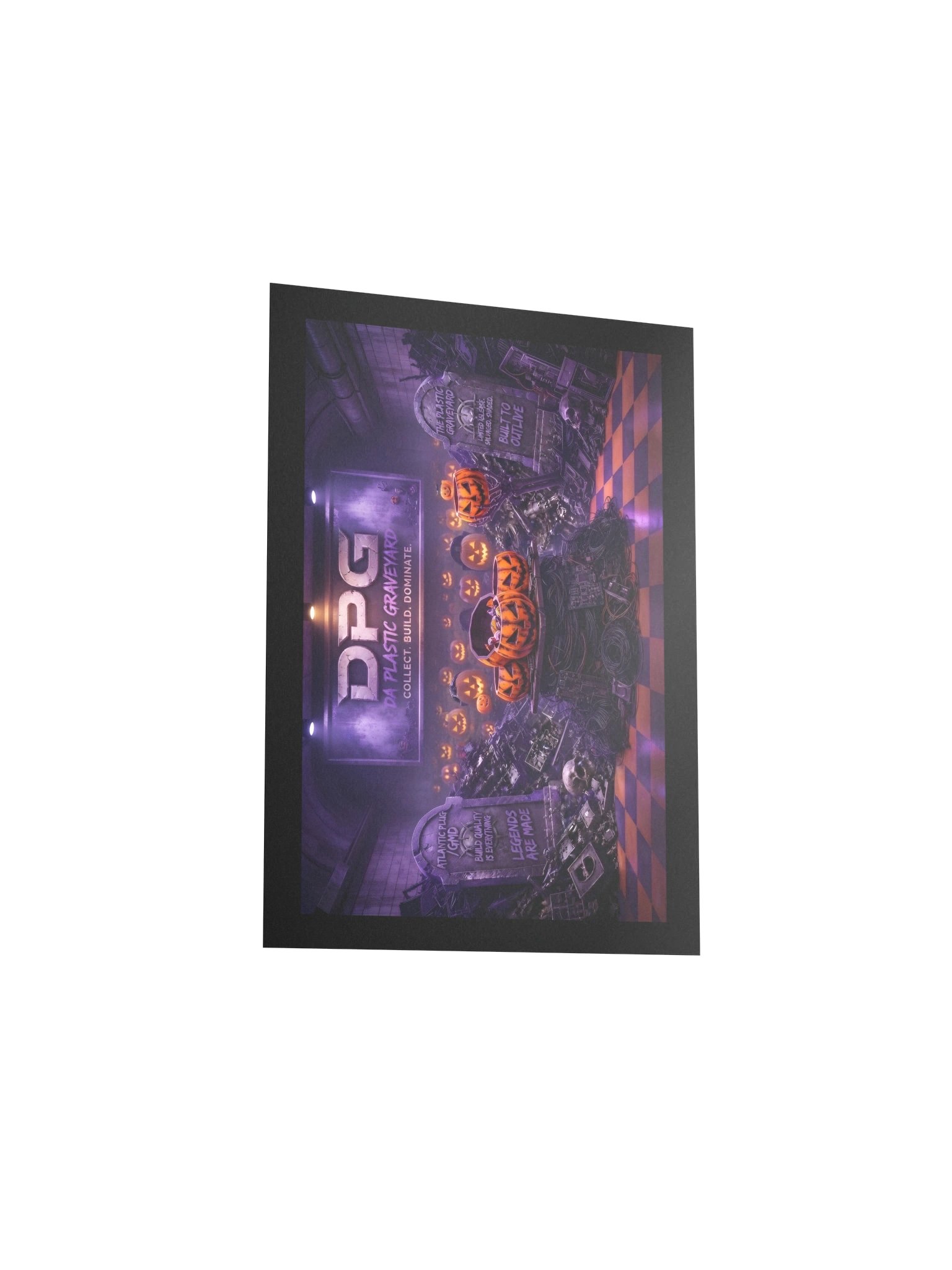 DA Plastic Graveyard Pumpkin Poster product image (3)